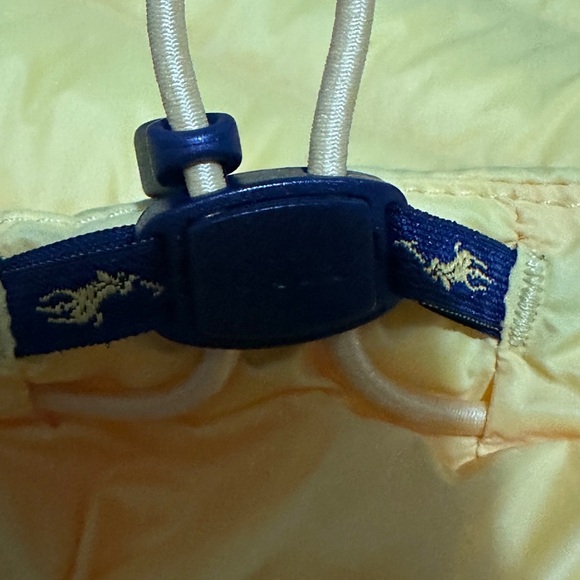 343 Polo Ralph Lauren | NWOT $190 Yellow Packable Down Vest (size XL) - Picture 8 of 16